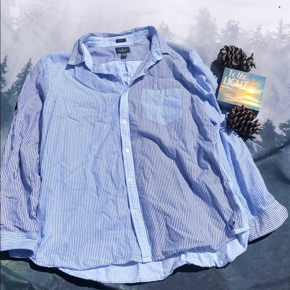 American 🦅 Eagle Button Down Shirt